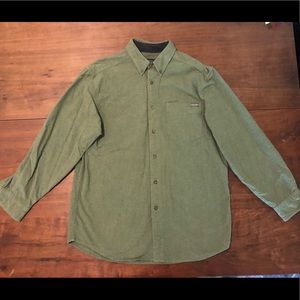 Woolrich Green Long-sleeve Button-down